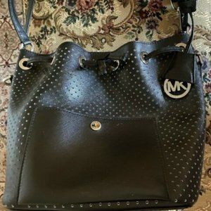 Michael Kors Perforated Bucket